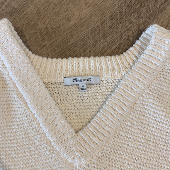 Arden V-neck madewell sweater - Picture 2 of 3